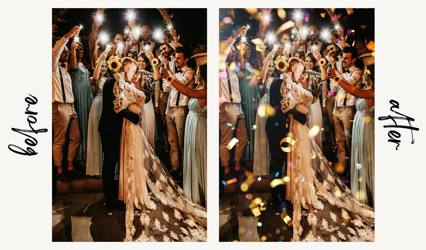 Confetti Overlays - For Photoshop & More