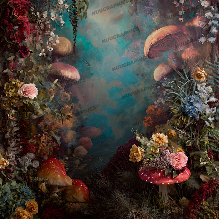 Alice in Wonderland - Digital Backdrop