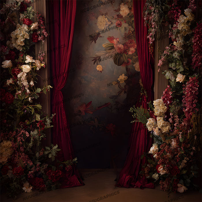 Romantic Floral – Digital Backdrop