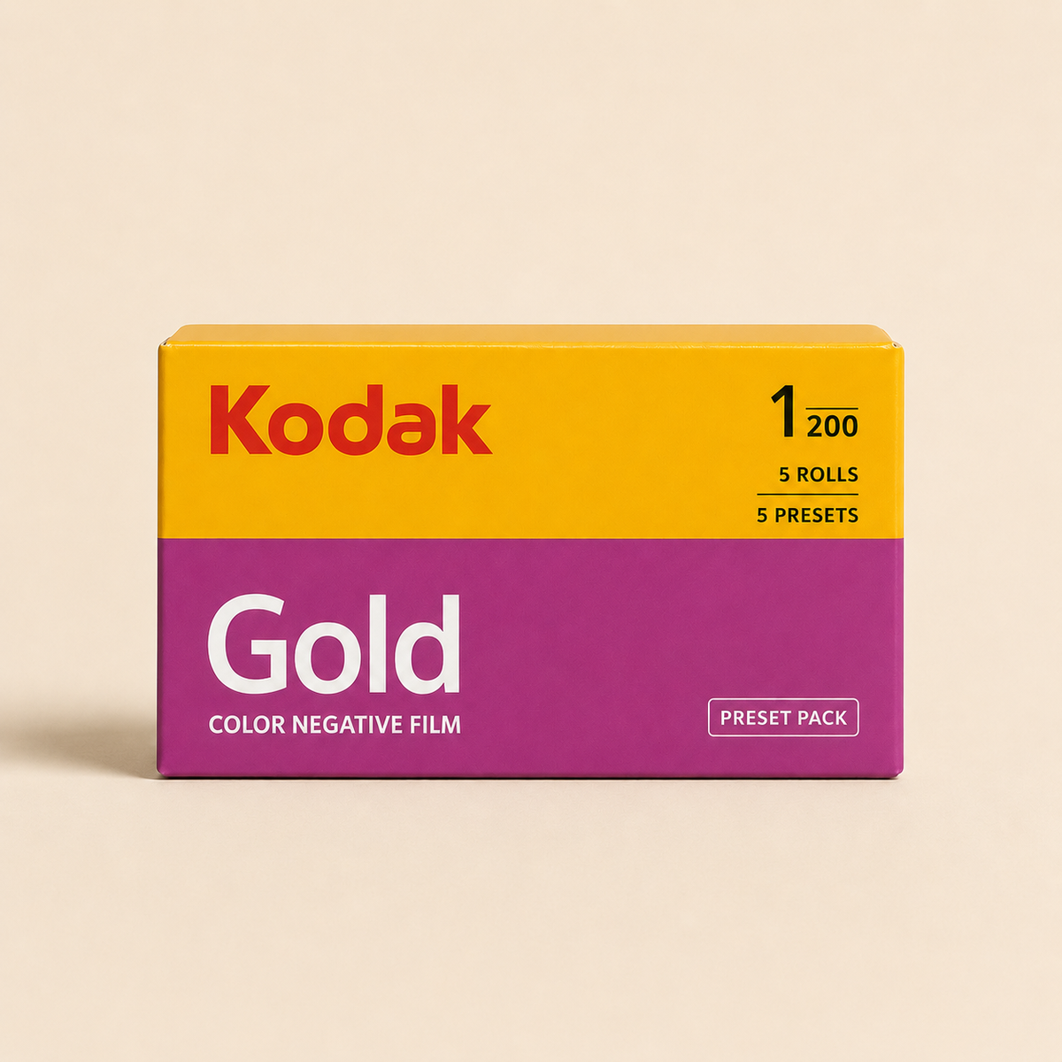 Kodak Gold 200 - Presets for Lightroom