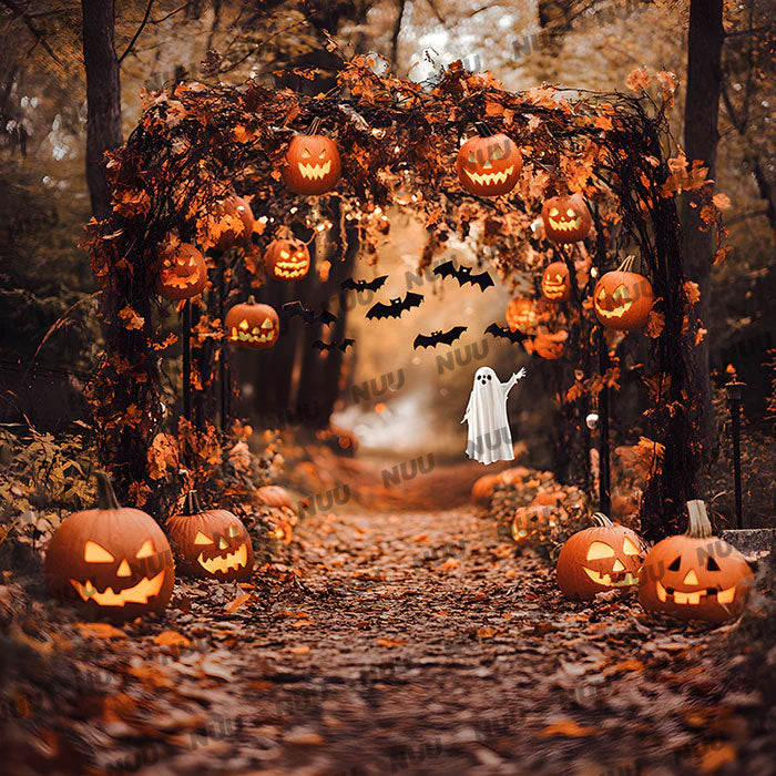 Archway Halloween - Digital Backdrop