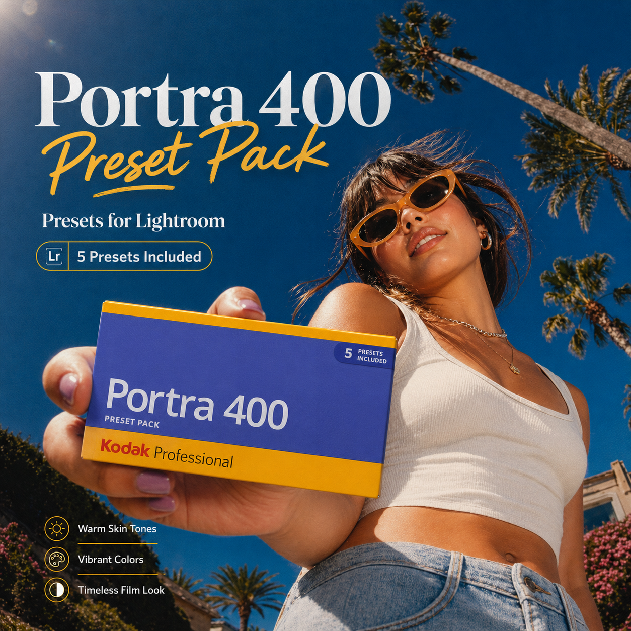 Kodak Portra 400 - Presets for Lightroom