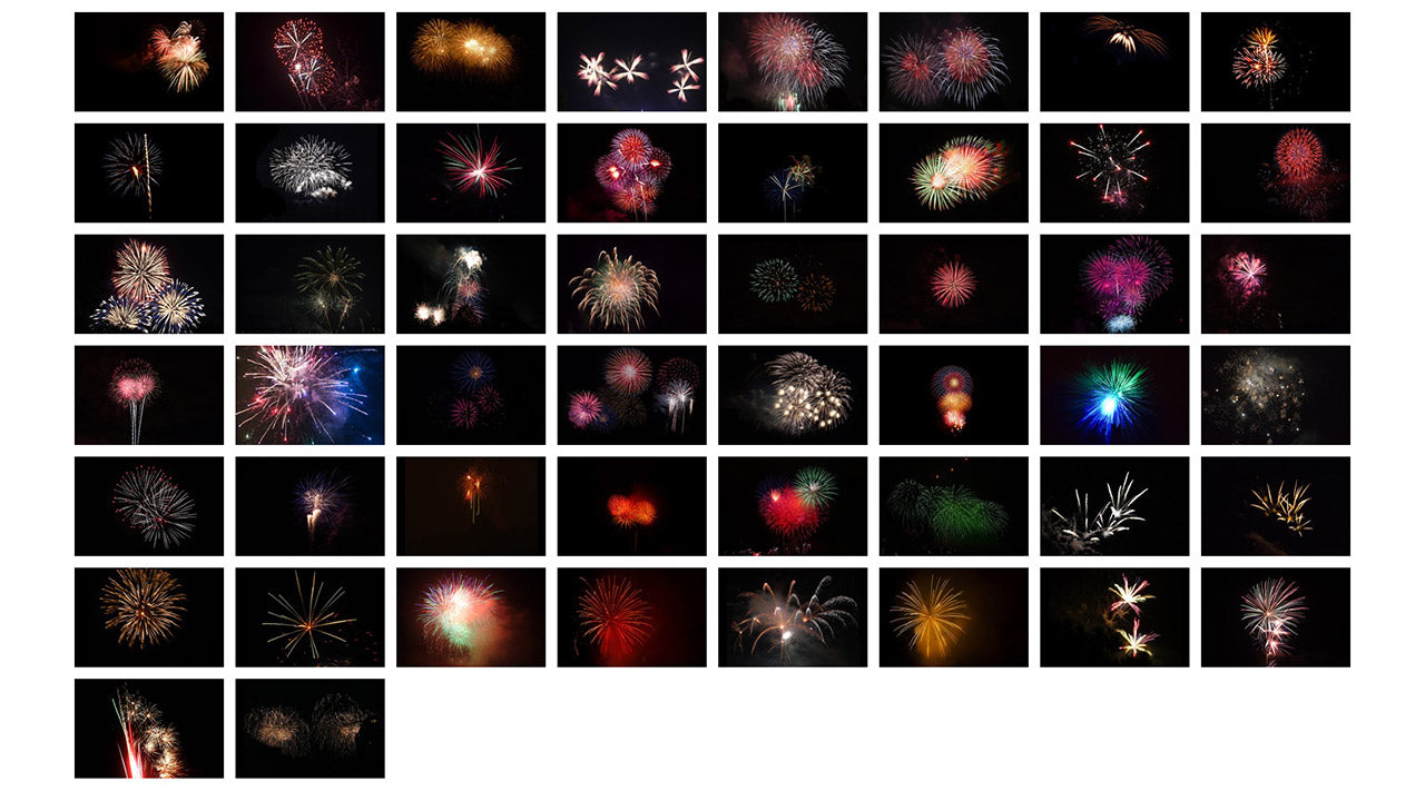 Firework Overlays - For Photoshop & More