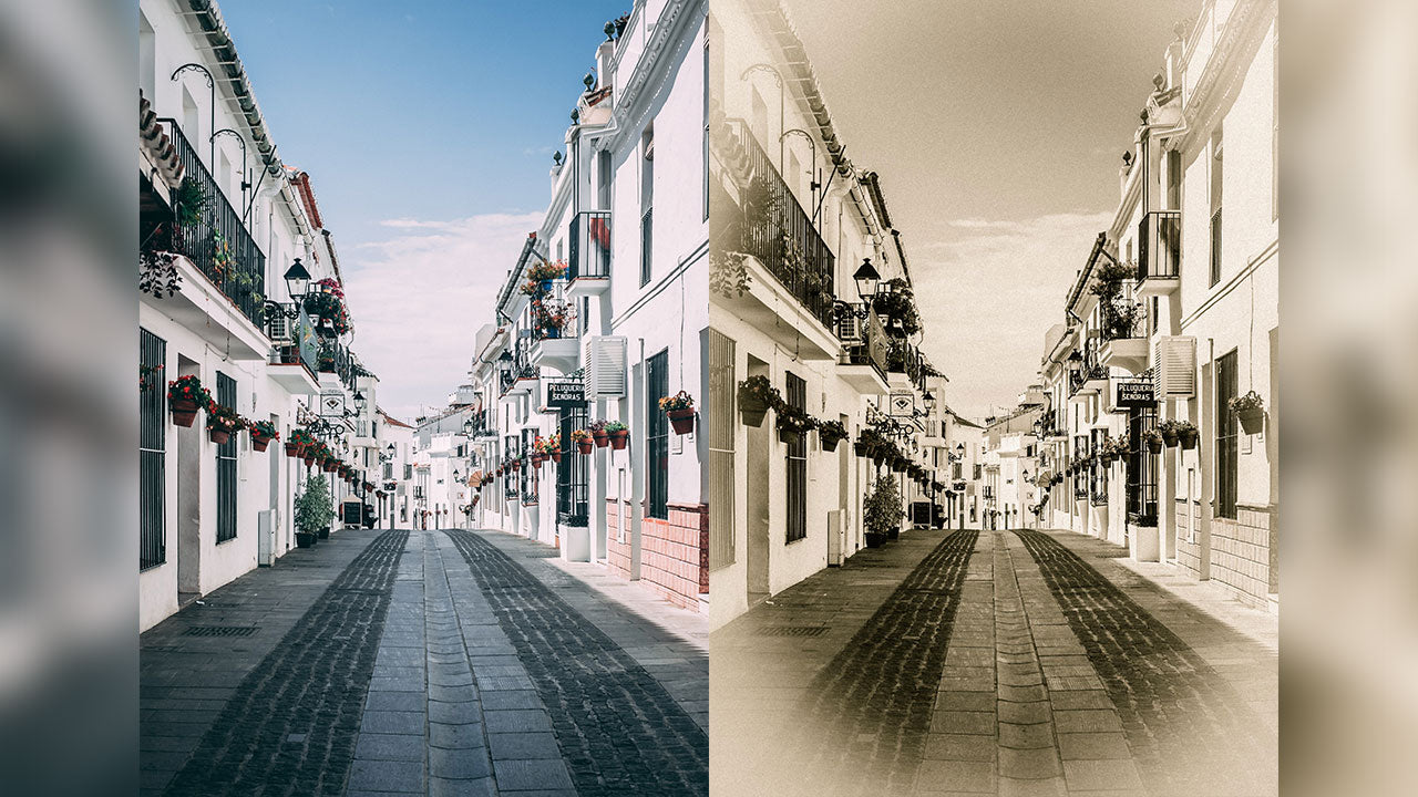 Vintage Sepia Presets for Lightroom