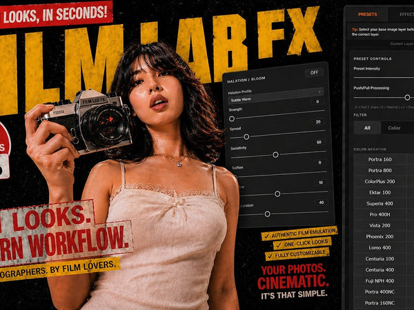 Dehancer Alternative for Photoshop: Film Lab FX