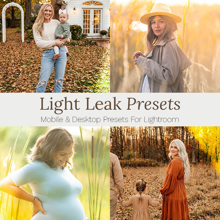 Light Leak Presets - For Lightroom