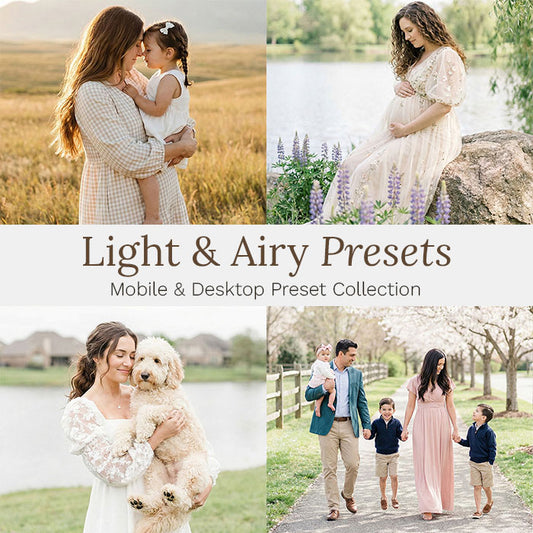 Light & Airy - Presets For Lightroom