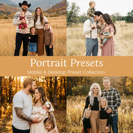 Portrait Presets - For Lightroom