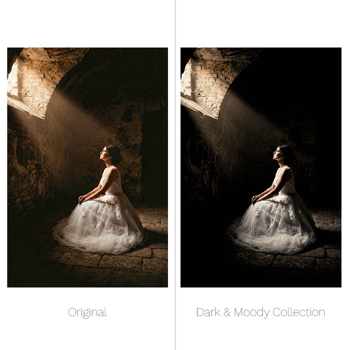 Dark & Moody Presets - For Lightroom