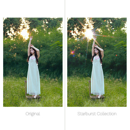 Starburst Overlays - For Photoshop & More