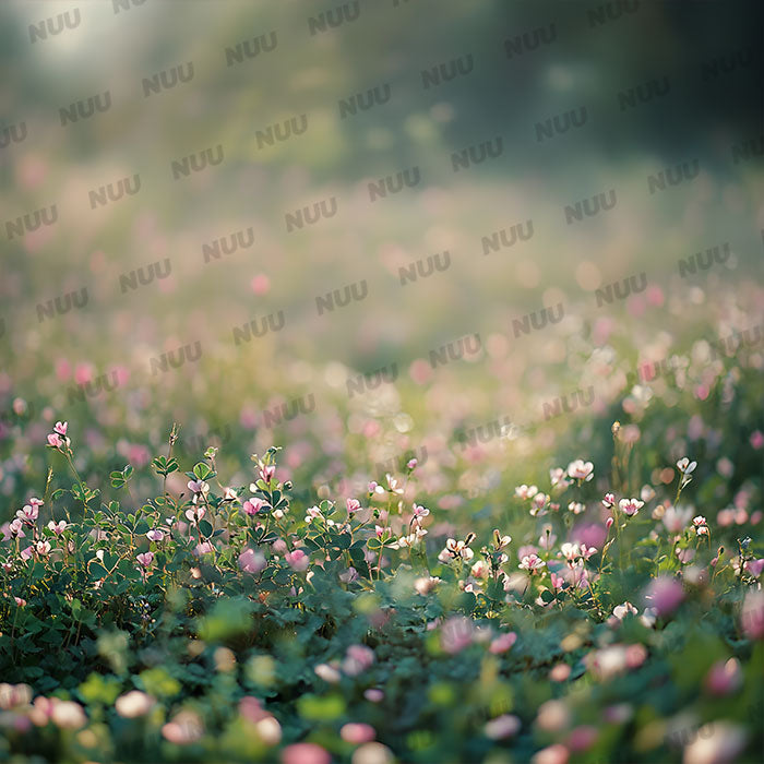 Clover Field - Digital Backdrop