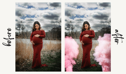 Smoke Bomb Overlays - For Photoshop & More