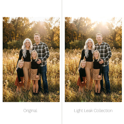 Light Leak Presets - For Lightroom