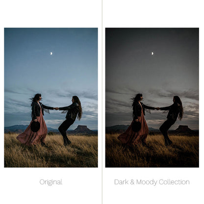 Dark & Moody Presets - For Lightroom