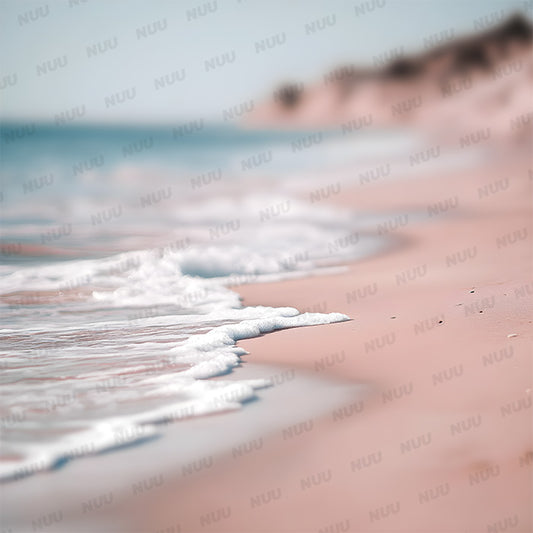 Pink Beach - Digital Backdrop