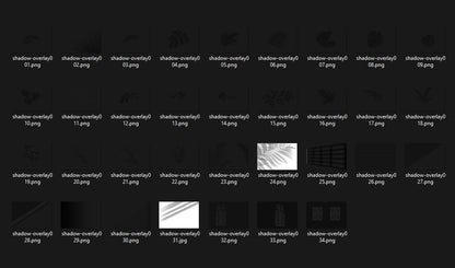 Shadow Overlays - For Photoshop & More