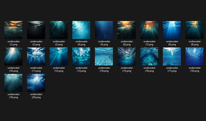 Underwater Overlays - For Photoshop & More