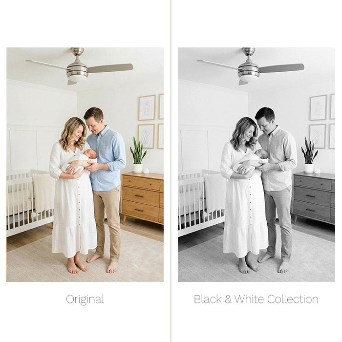 Black & White Presets - For Lightroom