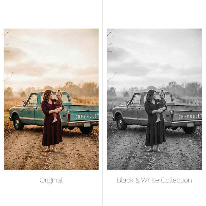 Black & White Presets - For Lightroom