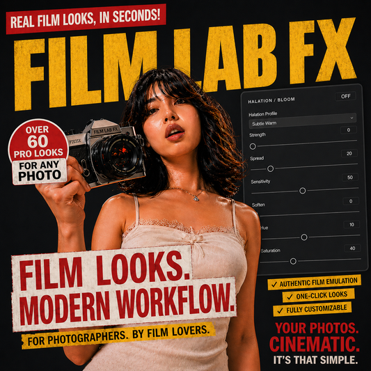 Film Lab FX - Film Emulation Plugin For Photoshop