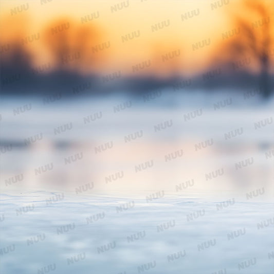 Frozen Lake - Digital Backdrop