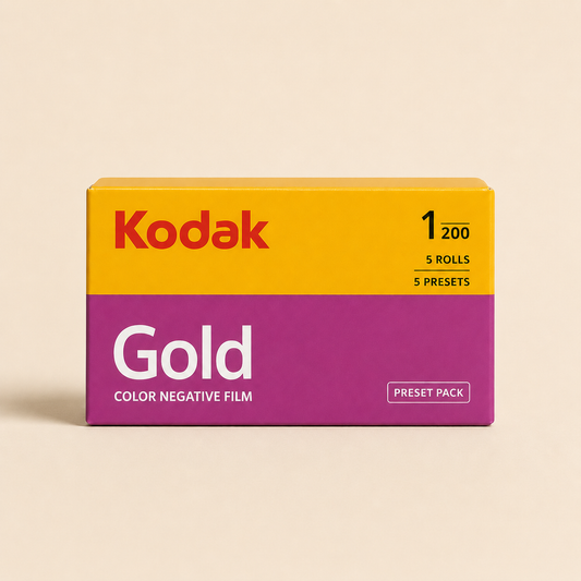 Kodak Gold 200 - Presets for Lightroom