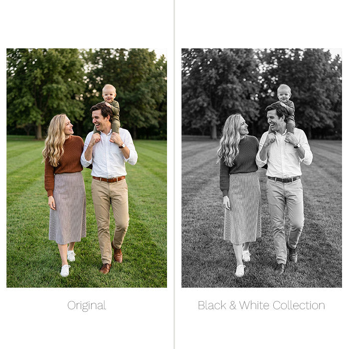 Black & White Presets - For Lightroom