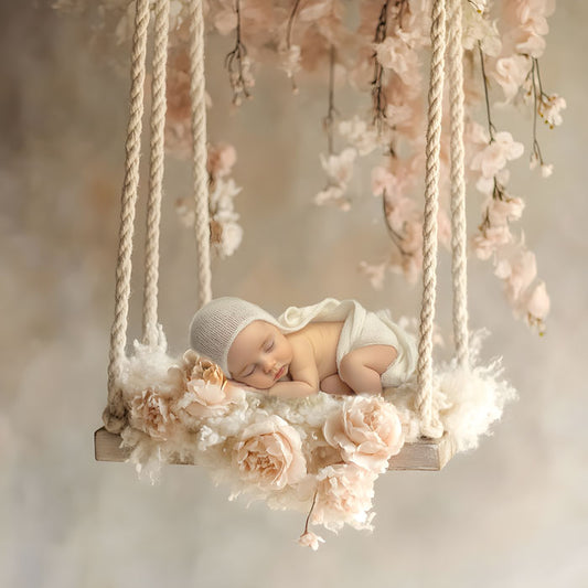 Dreamy Swing - Newborn Digital Backdrop