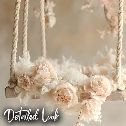 Dreamy Swing - Newborn Digital Backdrop