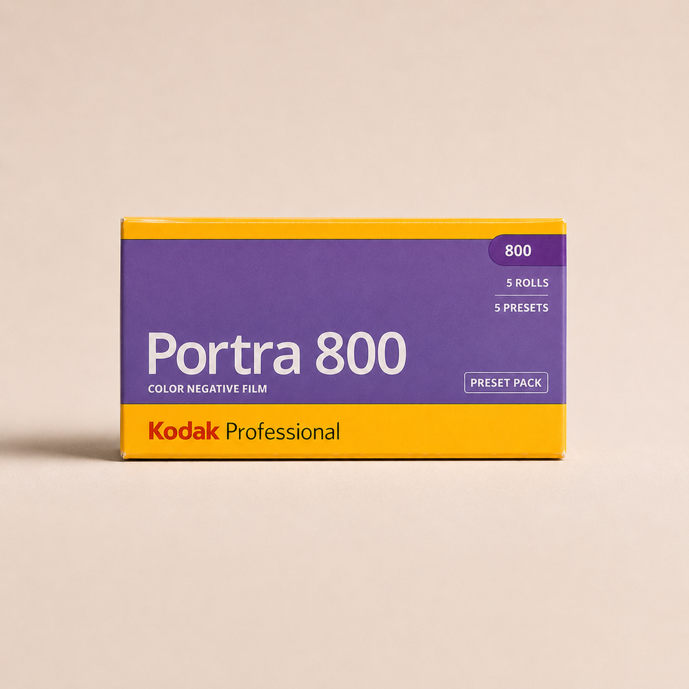 Kodak Portra 800 - Presets for Lightroom