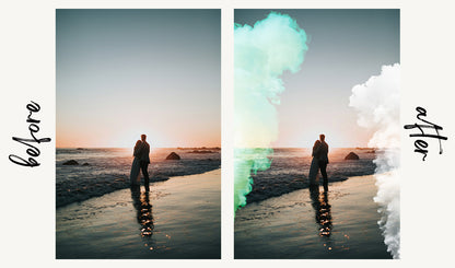 Smoke Bomb Overlays - For Photoshop & More