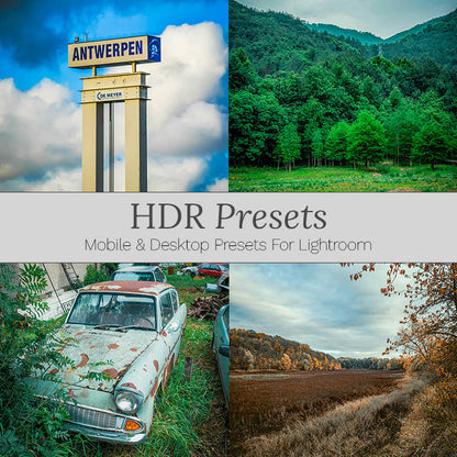 HDR Presets - For Lightroom