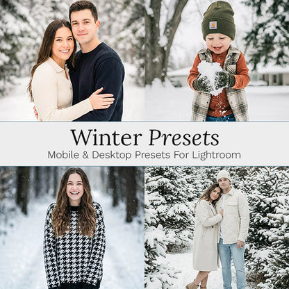 Winter Presets - For Lightroom
