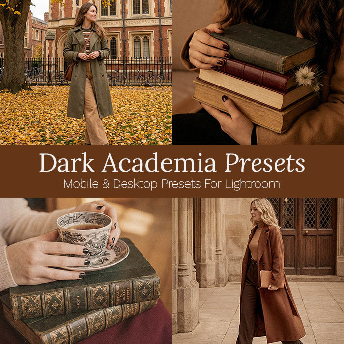 Dark Academia Presets - For Lightroom