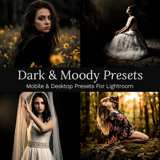Dark & Moody Presets - For Lightroom
