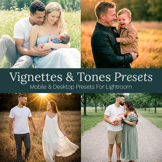 Vignettes & Tone Presets - For Lightroom