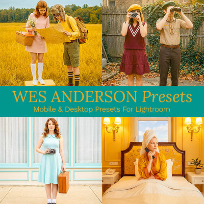 Wes Anderson Presets - For Lightroom
