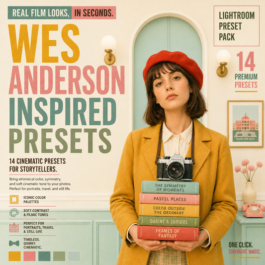 Wes Anderson Presets - For Lightroom