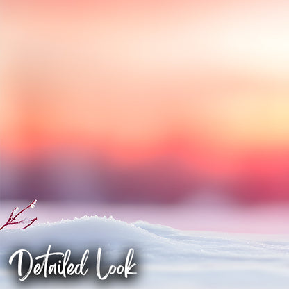 Winter Sunset - Digitial Backdrop