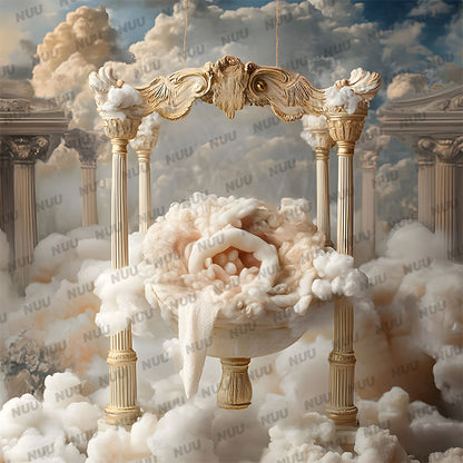Heavenly Greek Throne – Newborn Digital Backdrop